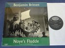 OVAL TAS BENJAMIN BRITTEN - NOYE'S FLUDDE LP, English C/O, Del Mar, ARGO ZNF 1