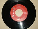 RARE GARAGE 45 RPM RECORD - RONNIE AND THE SINSASHUNS - WHAM 99040/99041