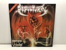 Sepultura ?Morbid Visions Bestial Devastation Vinyl LP OIS 1991 RO 9276-1