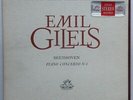 Emil Gilels / Ludwig - Beethoven Concerto No 4 UK Angel Stereo NM D1/D1 Perfect