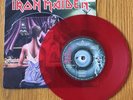 ROCK VINYL - IRON MAIDEN RED VINYL - TWILIGHT ZONE - 45 RPM