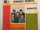 HERMAN’S HERMITS”SILHOUETTES RARE ORIGINBAL ITALY SINGLE