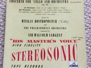 HMV STEREO Rostropovich Miaskovsky Cello Concert NO ASD SAX Reel to Reel Tape 7