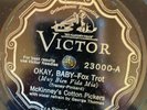 Victor 23000 McKinneys' Cotton Pickers OKAY BABY  1930 78rpm EE  hot jazz