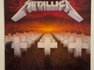 Rare Metallica Master Of Puppets '86 Hard Rock White Label Promo Mirror Gloss M-