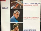 ELGAR: CELLO CONCERTO, SEA PICTURES, DU PRE, BAKER, BARBIROLLI EMI ASD 655 VINYL
