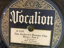 Vocalion 1155 Jim Jackson KANSAS CITY BLUES No. 3 & 4  78 rpm Blues  E-/EE- 1928