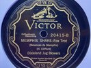 DIXIELAND JUG BLOWERS - ‘MEMPHIS SHAKE’+ JELLY ROLL MORTON ‘DR. JAZZ’ VICTOR 78
