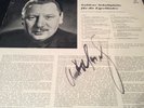 .Org.Autogramm Ernst Mosch Vinyl 12 Goldene Schallplatte f.d.Egerländer Volksmus