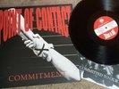 Point Of Contact Commitment Vinyl LP Hardcore Sxe Ecostrike Nyhc Bane