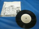 RECORD 7” SINGLE FALLOUT CONSCRIPTION White Test Pressing
