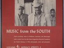 MUSIC FROM THE SOUTH: Horace Sprott US Folkways Blues Folk Orig LP Insert Vinyl