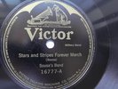 Sousa's Band 78rpm Single 10inch Victor Records #16777 Stars And Stripes Forever