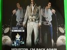 ELVIS PRESLEY - HOUSTON I'M BACK AGAIN 2LP/CD - BLUE VINYL LIMITED EDITION