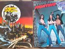 thin lizzy Nightlife + Fighting vinyl Original pressings VG condition