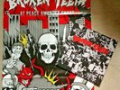 Broken Teeth - At Peace 'release' LP plus giant poster. Hardcore / NWOBHC.