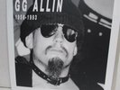 GG ALLIN Carnival Of Excess 2002 BLACK VINYL TEST PRESSING LP #3/6