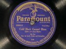 78 RPM -- Ida Cox + Lovie Austin & Serenaders, Paramount 12282, EE+ Blues - Jazz