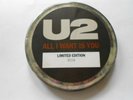 U2  - ALL I WANT IS YOU 45 RPM - LIMITED EDITION TIN BOX - ISLAND RECORDS 1988