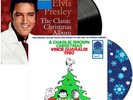 Elvis Presley & Vince Guaraldi Charlie Brown Picture Disc Christmas Vinyl LP Lot