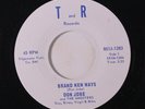 DON JOBE & GHOSTERS: Going To Have A Party / Brand New Ways 45 Rockabilly
