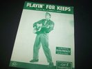 ELVIS PRESLEY Rare SHEET MUSIC SINGLE 