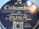 SAVOY HAVANA BAND--SUNSCHINE---COL  3266-BET--GOOD