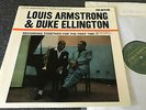LOUIS ARMSTRONG & DUKE ELLINGTON TOGETHER-UK 1ST PRESS 1961 VINYL LP (EX/M-)