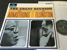 LOUIS ARMSTRONG & DUKE ELLINGTON-GREAT REUNION-1ST PRESS 1963 VINYL LP (EX/M-)