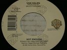 Van Halen Not Enough 45 Rpm 7