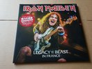 IRON MAIDEN - legacy  in france -  2 x lp--coloured