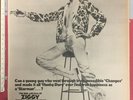 DAVID BOWIE Ziggy Stardust 1972 Original Melody Maker ADVERT POSTER Tour Date