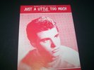 RICKY NELSON Original SHEET MUSIC SINGLE 