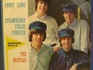 VINTAGE SLEEVE FOR 45 RPM-THE BEATLES-PENNY LANE & STRAWB FIELDS-ITALY-NO RECORD