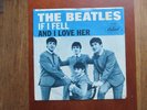 BEATLES ORIGINAL PICTURE SLEEVE ONLY- IF I FELL/AND I LOVE HER