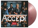 Accept 'Hot And Slow - Classicks, Rock n Roll Ballads' Silver Red Marble Vinyl