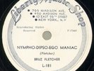 risque '35 gay club icon BRUZ FLETCHER 78 RPM 