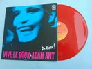 ADAM ANT RARE MEXICAN RED VINYL MAXI SINGLE VIVE LE ROCK REMIXED GRETA X LIMITED