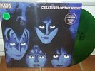 RARE KISS creatures of the night VINNIE VINCENT COVER green vinyl LP lim. 100 ex