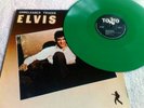 Elvis Presley - Unreleased Tracks - Rare Import Bootleg Green Vinyl LP