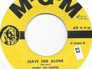 IVORY JOE HUNTER Leave Her Alone on MGM R&B jump blues 45 HEAR