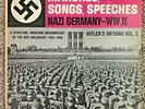 HITLER’S INFERNO VOL 2 LP MARCHES, SONGS, SPEECHES NAZI GERMANY MONO WWII RARE