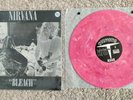 Nirvana - Bleach 3rd Press Pink Marble - Very Rare.. Free Postage.