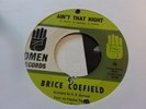 Northern Soul.  Brice Coefield  /  Ain't That Right   .