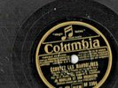 JO BOUILLON & JEAN VISCONTI-VINYLE 78tr COLUMBIA DF 2306-RIEN QU'UN CHANT D'AMOU