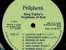Prophets - King Tubby's Prophecy Of Dub UK Prophets LP Listen