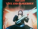 Thin Lizzy Live And Dangerous Vinyl LP 2BS 3213 USA NR MNT