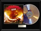 KROKUS HARDWARE FRAMED ALBUM LP WHITE GOLD SILVER PLATINUM TONED RECORD ALBUM