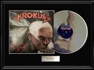 KROKUS ALIVE & SCREAMING ALBUM LP WHITE GOLD SILVER PLATINUM TONED RECORD