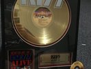 KISS ALIVE II GOLD ALBUM RECORD TICKET DISPLAY 1977 PHOTO FILE 24